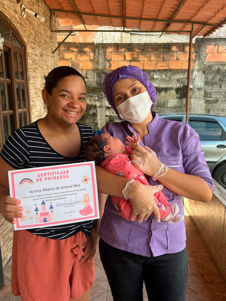 Atendimentos realizados: Enfermeira Bárbara Diniz