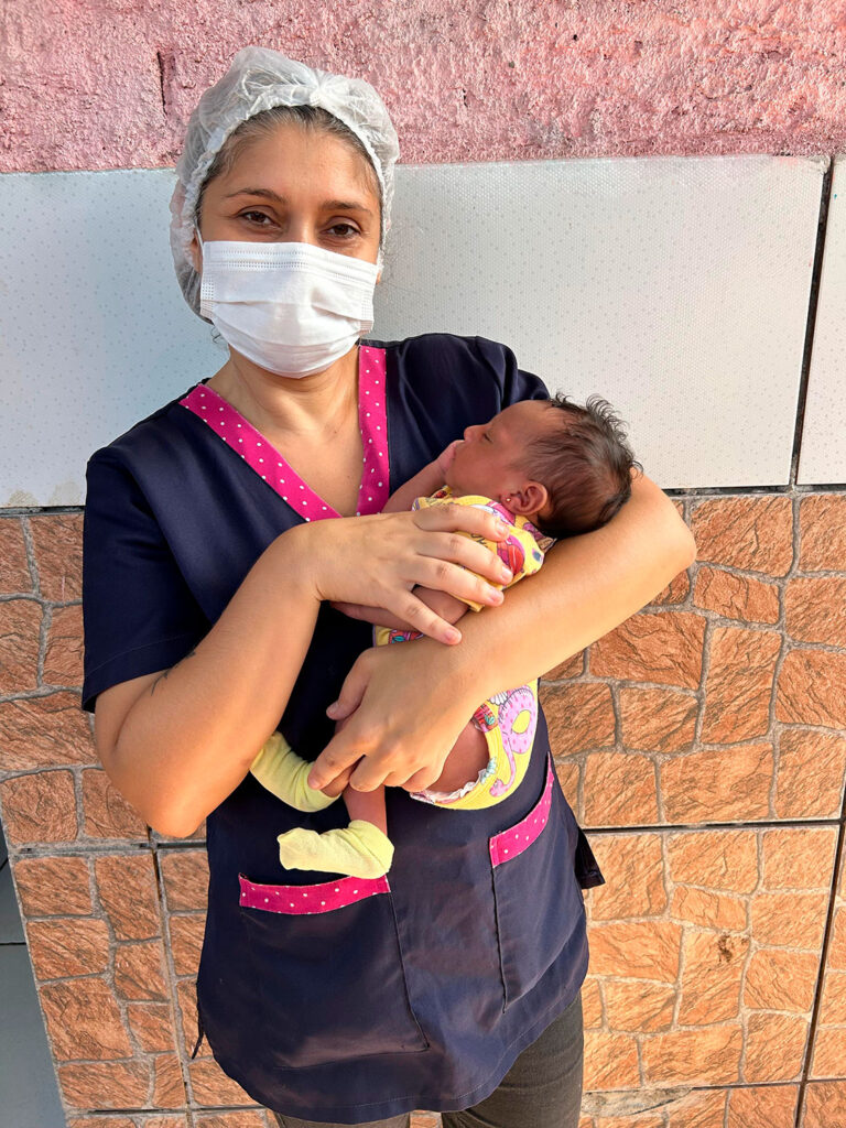 Atendimentos realizados: Enfermeira Bárbara Diniz